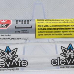 PIFF Panama Gold Pre Rolls 2 x 1g - Hybrid pre-roll at Elevate Cannabis Co., Edmonton