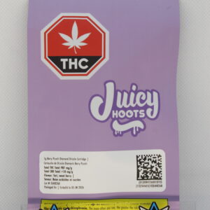 Juicy Hoots Berry Punch Diamond Drizzle Vape Cart 1g