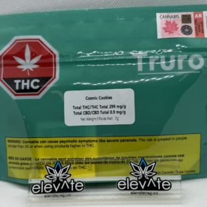 Truro Cosmic Cookies 7g - Sativa flower at Elevate Cannabis Co., Edmonton
