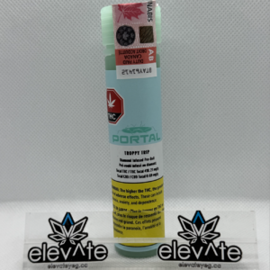 Portal Troppy Trip Diamond Infused Pre Roll 1g - Sativa infused pre rolls at Elevate Cannabis Co., Edmonton