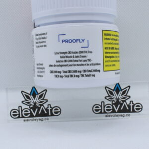 Proofly Extra Strength CBD Relief Muscle & Joint Cream 100g - topical at Elevate Cannabis Co., Edmonton