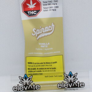 Spinach Vanilla RNTZ Liquid Diamonds Vape Cart 1g - concentrates at Elevate Cannabis Co., Edmonton