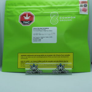 Common Ground Cherry Gar-See-Ya 14g - Indica flower at Elevate Cannabis Co., Edmonton