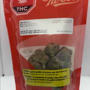 Tweed GMO LFG 28g - Sativa flower at Elevate Cannabis Co., Edmonton