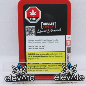 Adults Only Jungle Tongue NSFW Liquid Diamond Vape Cart 1g - concentrates at Elevate Cannabis Co., Edmonton