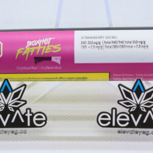 BOXHOT Strawberry Diesel Infused Blunt 1 x 1g - Sativa uncategorized at Elevate Cannabis Co., Edmonton