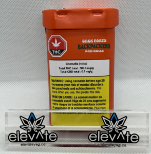 Back Forty Backpackers Chemzilla Pre Rolls 10 x 0.75g