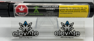 Dog Star Miracle Alien Cookies Pre Roll 1 x 1g