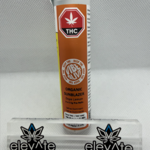 Vibe Alive Organic Sunblazer Pre Rolls 3 x 0.5g - Sativa pre-roll at Elevate Cannabis Co., Edmonton