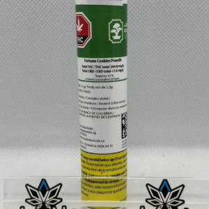 Jade Garden Fortune Cookies Pre Rolls 3 x 0.5g - Sativa pre-roll at Elevate Cannabis Co., Edmonton