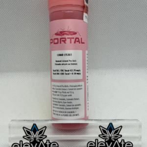 Portal Lunar Lychee Diamond Infused Pre Rolls 3 x 0.5g - Indica infused pre rolls at Elevate Cannabis Co., Edmonton