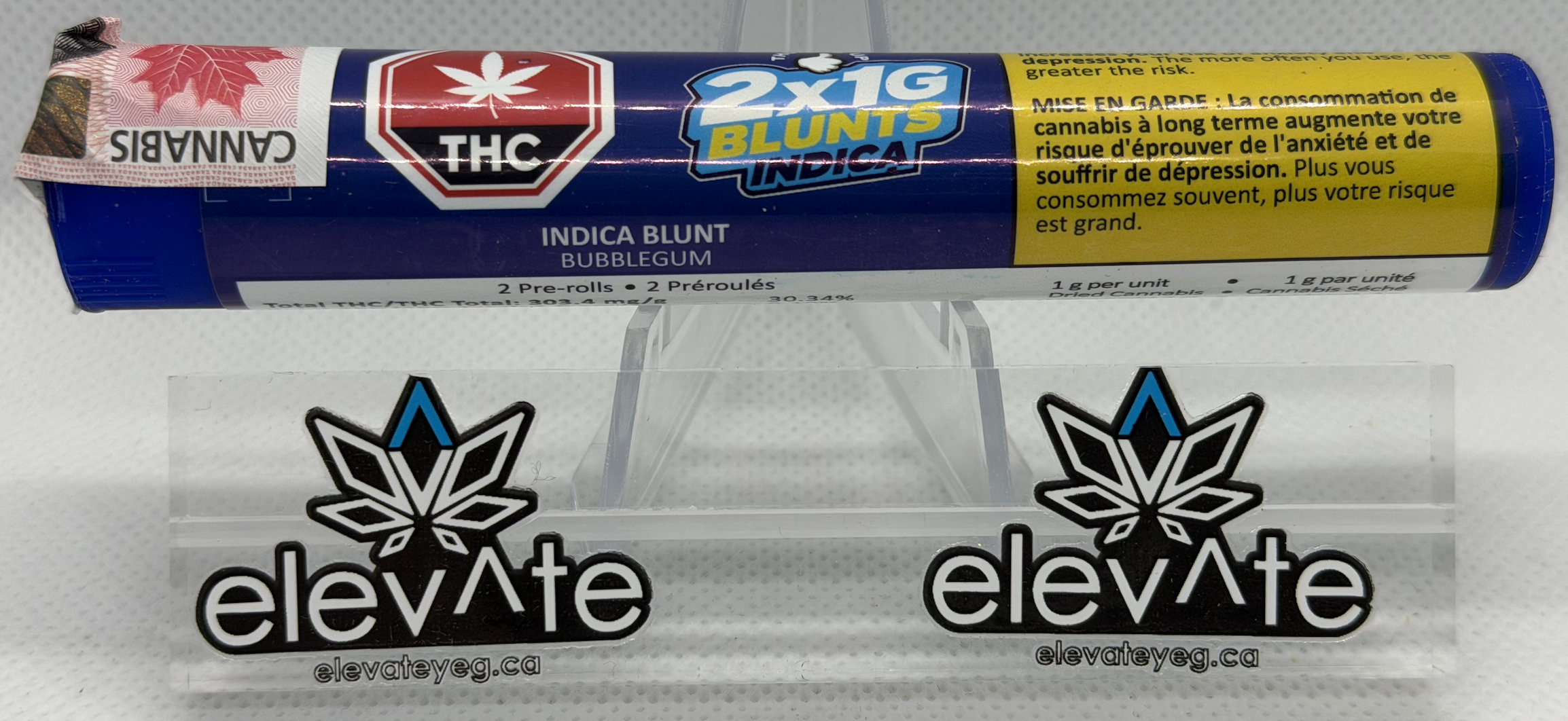 Thumbs Up INDICA Blunts 2 x 1g - Indica pre-roll at Elevate Cannabis Co., Edmonton