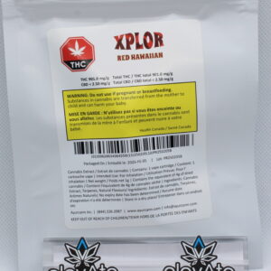 XPLOR Red Hawaiian Vape Cart 1g - concentrates at Elevate Cannabis Co., Edmonton